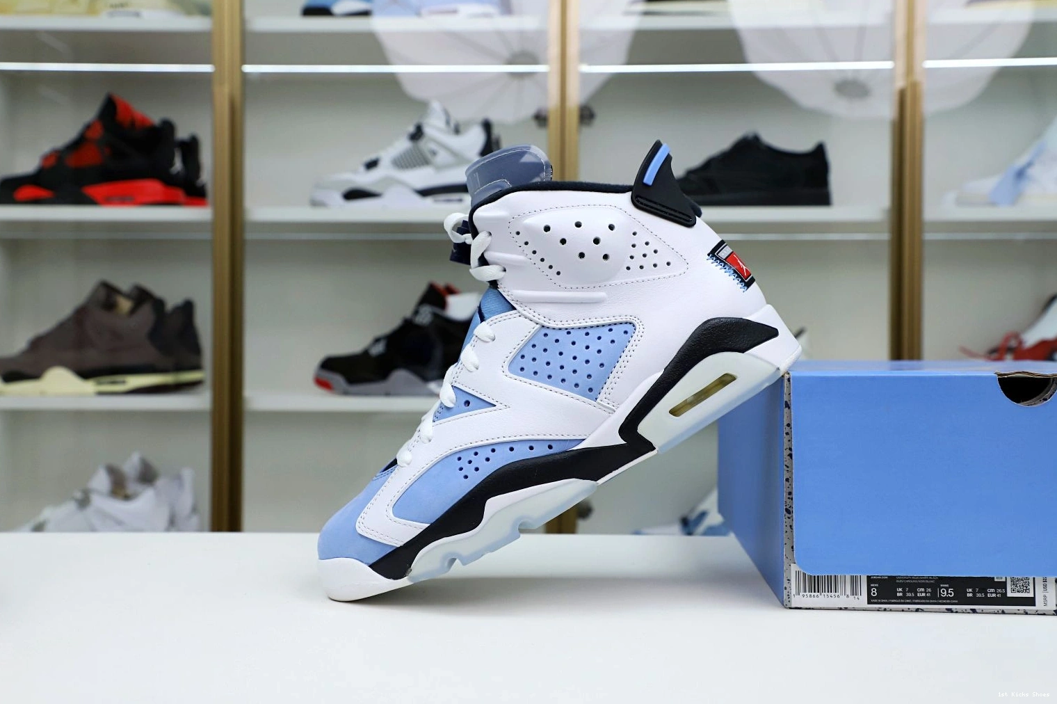 AIR 'UNC 2013 RETRO 6 Kimikick JORDAN NewStyle HOME' 0102